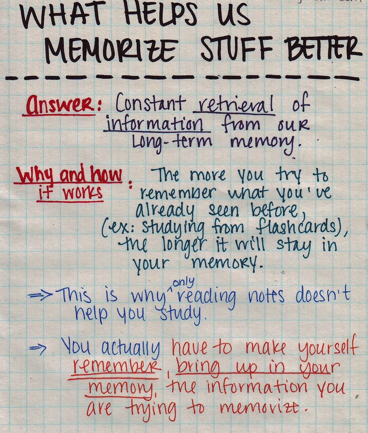 memorize, memory, Study Hacks, tips, উপায়, টিপস, পড়া, স্মৃতি