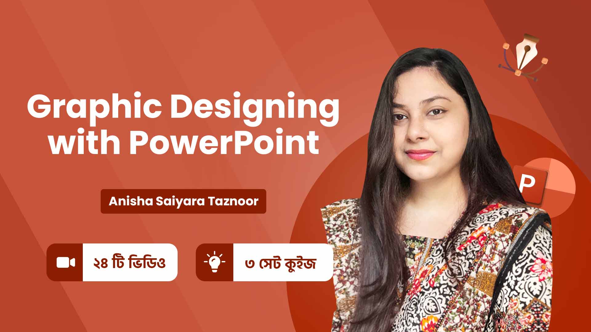 Graphic Designing with PowerPoint Course Thumbnail High Quality