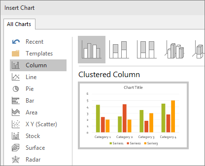 bar charts and graphs in powerpoint